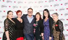 Local Slimming World consultants meet comedian Alan Carr