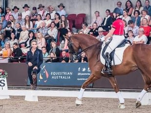 Ross-on-Wye Dressage champion works with German Olympian