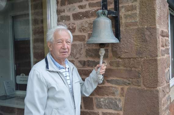 Evacuee returns to Llangrove after 80 years