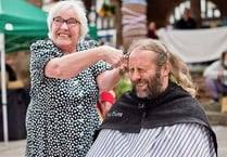 Mum over moon as mayor braves shave