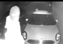 Theft alert after CCTV captures masked men