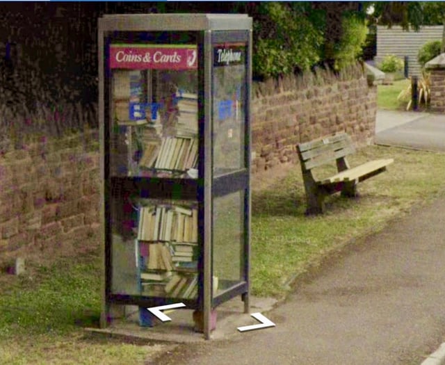 Number's up for Ross BT phone box used as community library