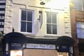 Window smash shatters the peace in town cafe