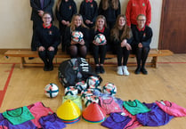 Girls get kick out of £1.5k football grant