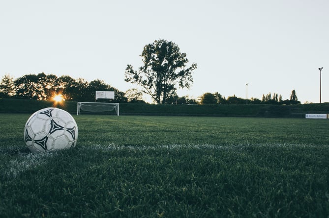 Football stock image.