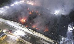 Blaze destroys laundry unit on town industrial estate