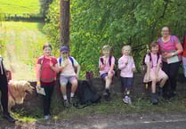 Wye walkers stride out to raise almost £3,000