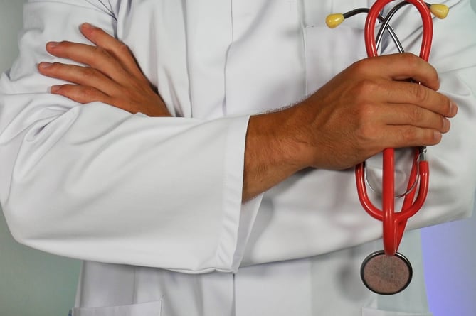 Doctor stock image