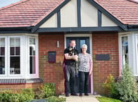 It’s third time lucky for couple in home move