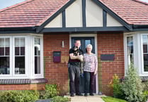 It’s third time lucky for couple in home move
