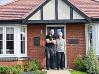 It’s third time lucky for couple in home move