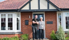 It’s third time lucky for couple in home move