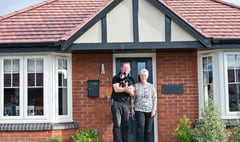 It’s third time lucky for couple in home move