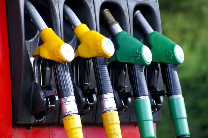 petrol pumps