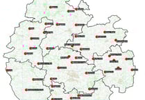 The villages earmarked for 2,500 new homes