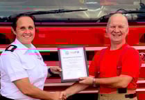 Whitchurch firefighter David Johnson thanked for five years of service