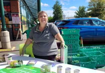 Ross-on-Wye community champion bolsters Ross foodbank supplies