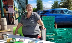 Ross-on-Wye community champion bolsters Ross foodbank supplies