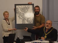 Picture of the picture of the week: gift from Betzdorf twins
