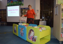 Children’s library corner receives new book boxes