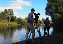 Camera crews zoom in on walking festival