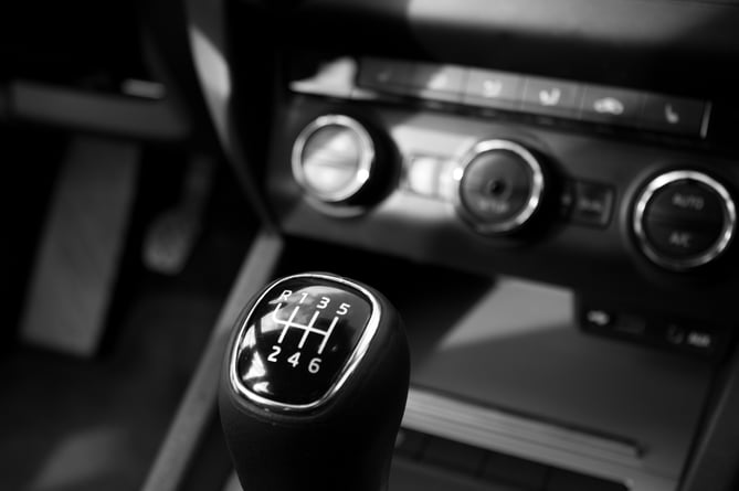 Car interior stock image