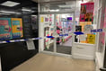 Shop closed after overnight raid