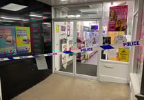 Shop closed after overnight raid