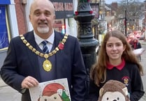 Mayor of Ross Ed O’Driscoll gets into the Christmas spirit