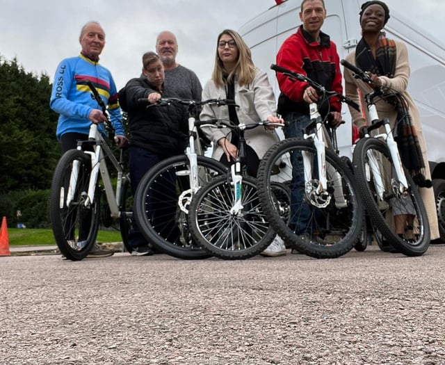 Local charity provides wheely good donation