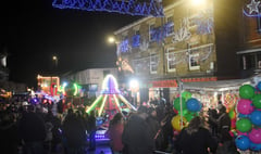 Christmas comes to Cinderford with switching on of Christmas lights