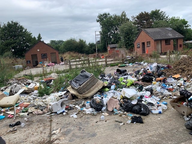 Leominster flytipping