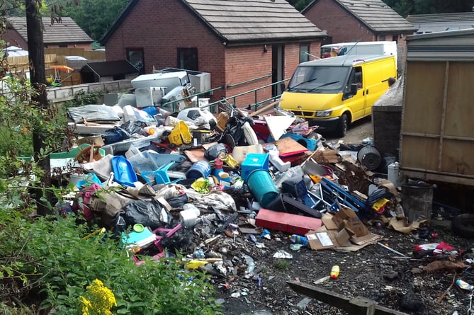 Prolific fly tippers jailed following a two year fly tipping investigation in Bromyard