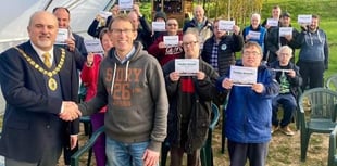 Mayor visits Ross Community Garden