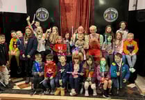 Longhope awed by spectacular performance from Odd Socks company