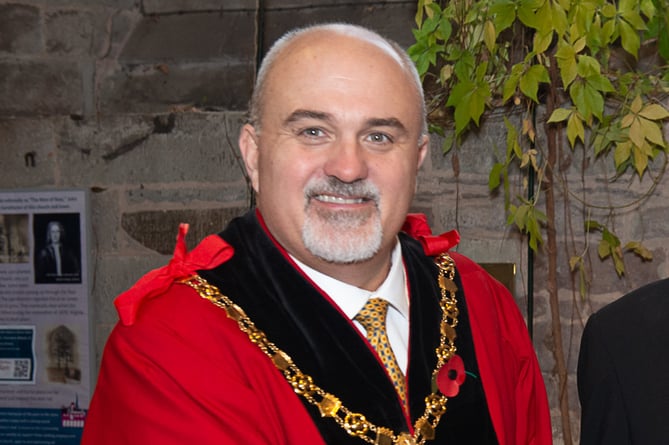 Ross-on-Wye mayor Ed O’Driscoll