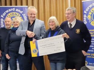 Funding boost for three groups thanks to Lions