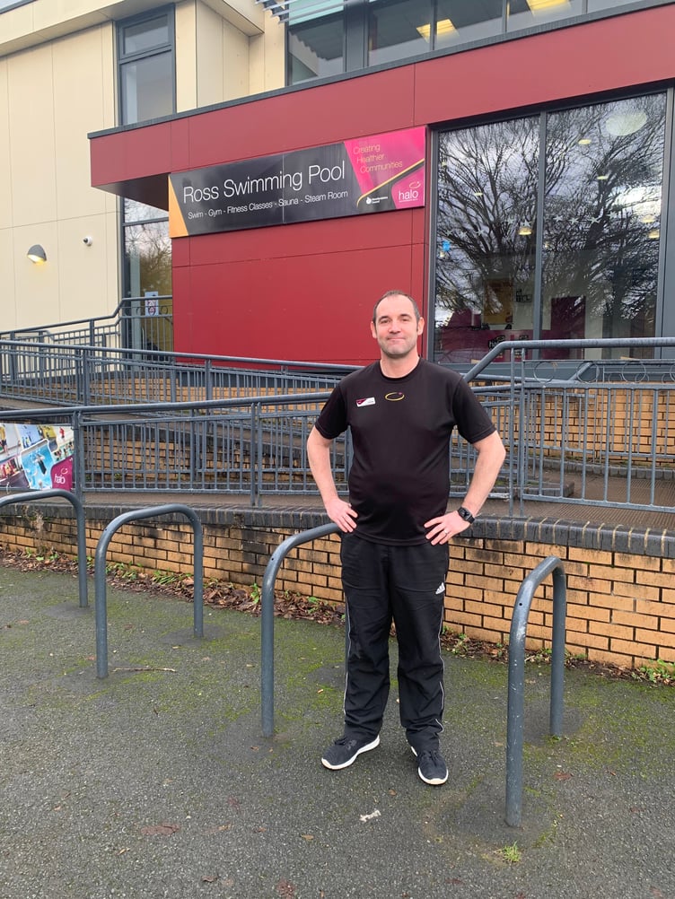 Nick Rylatt, manager at Halo swimming pool, Ross-on-Wye