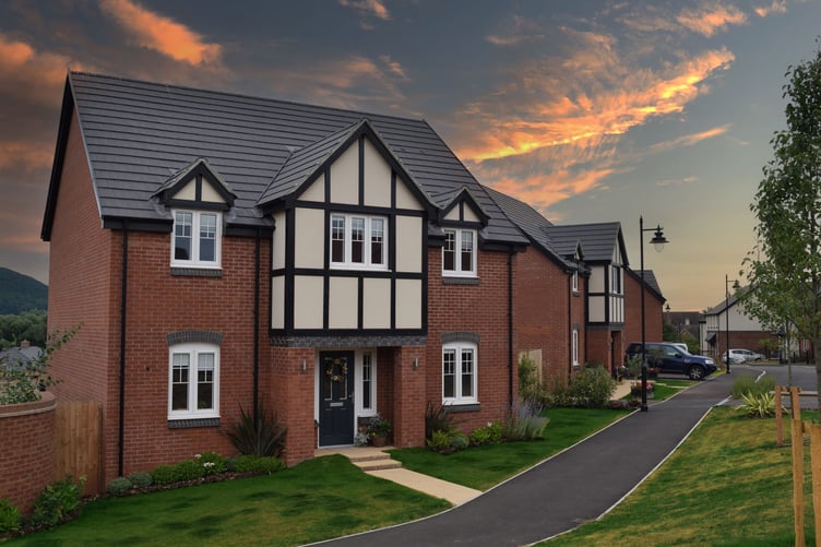 An example of the Monmouth from Edenstone at St Mary’s Garden Village in Ross on Wye