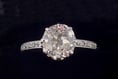 Diamond rings and medals on sale at Smiths auctions