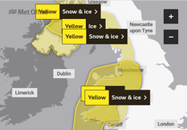Met Office issues ice warning for West Midlands as temperatures drop