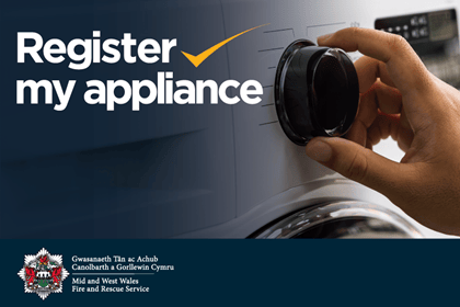 Register My Appliance graphic