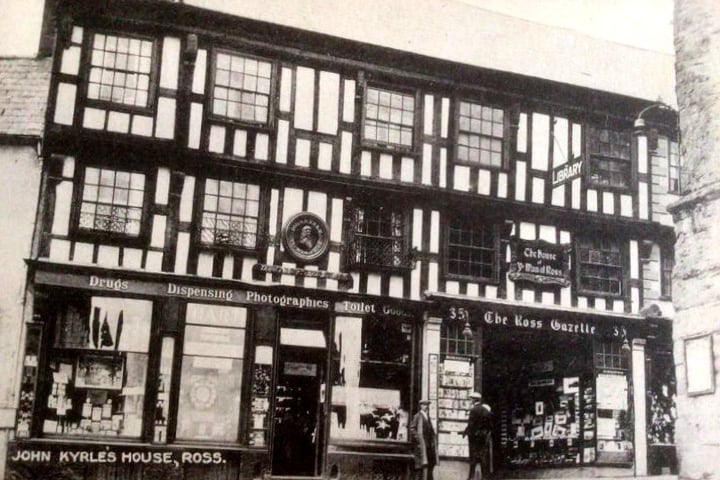 The old Ross Gazette office sent in by Michael Jones