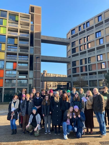 Year 13 trip to Park Hill Sheffield