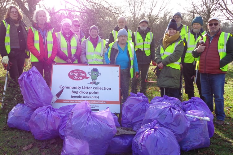 Ross Community Litter Clean up Crew