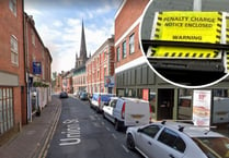 Union Street, Hereford has just been crowned the king of parking fines