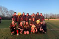 Schoolgirl rugby players  score big in 25-try thriller