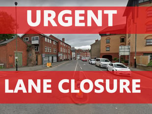 Road closure on Commercial Street and Gomond Street in Hereford