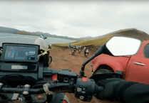 "Girl on a Bike" conquers Iceland's extreme terrain