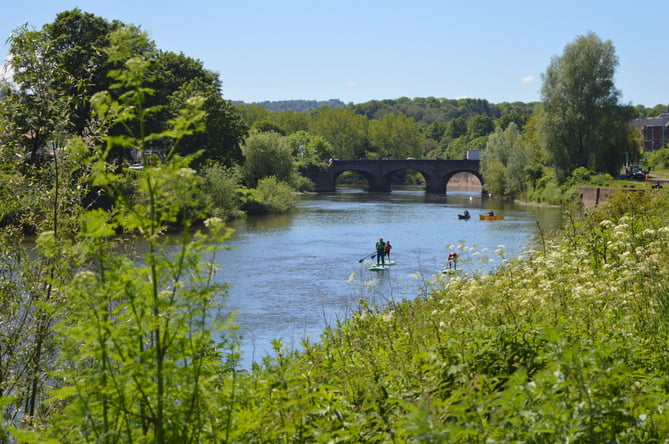 The River Wye in spring